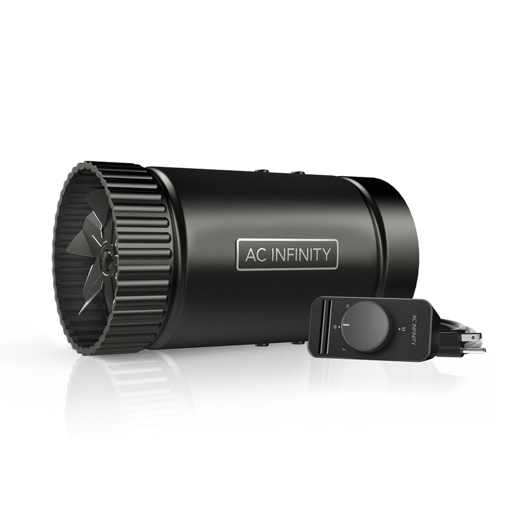 Buy AC Infinity Raxial S4 - Inline Duct Booster Fan with Speed Controller 4" - In Stock - Low Price Guarantee - Blooming Flora