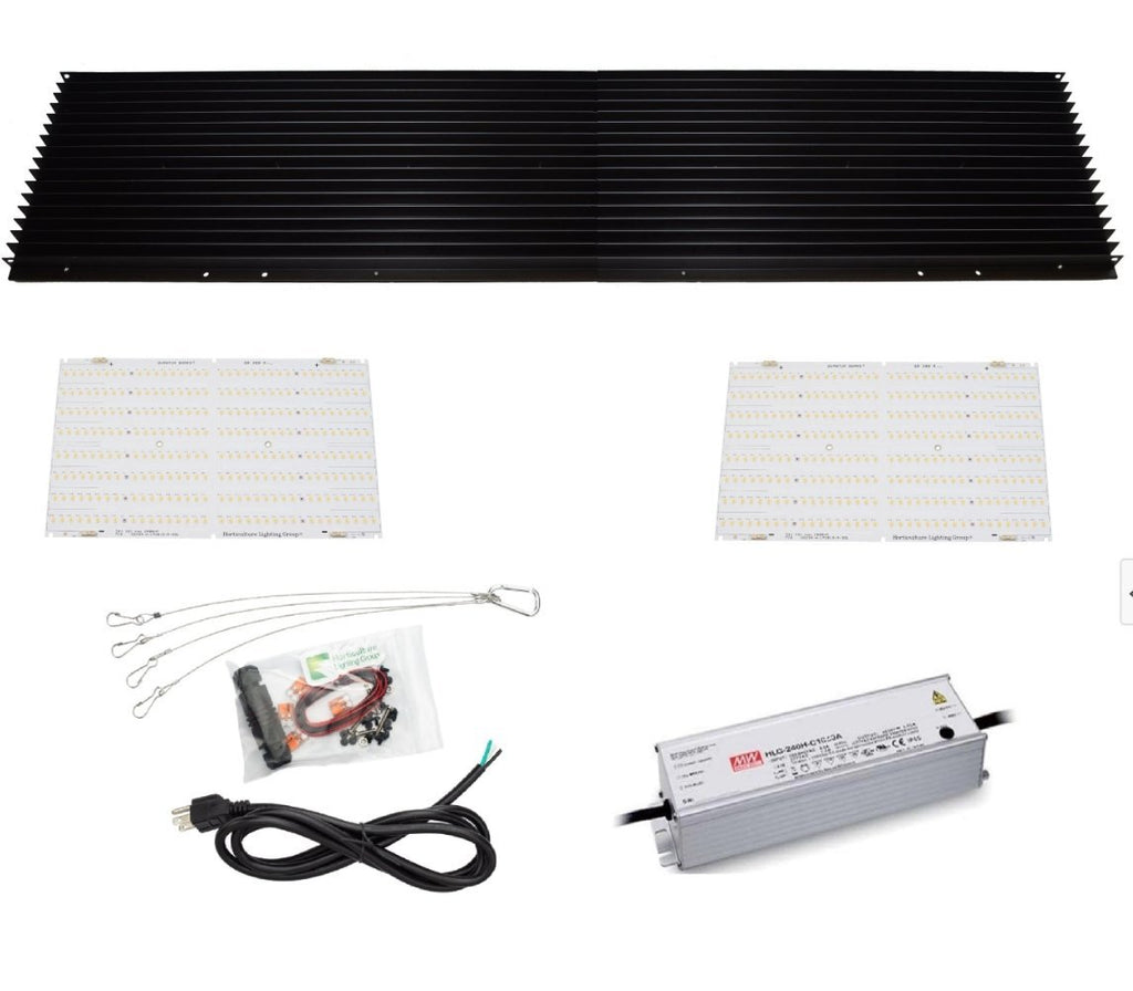 Buy Horticulture Lighting Group (HLG) 260 XL V2 Rspec Quantum Board LED Grow Light DIY Kit - In Stock - Low Price Guarantee - Blooming Flora