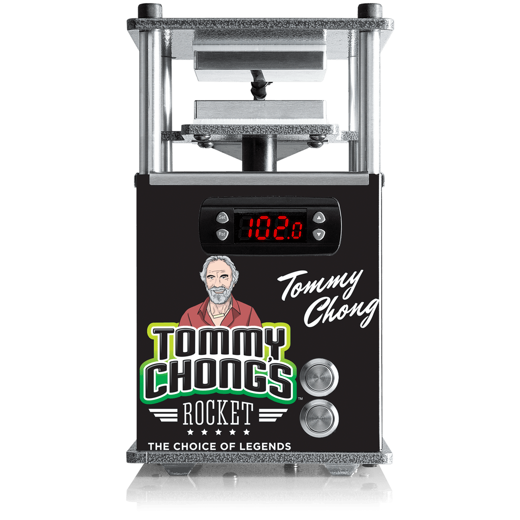 Buy RosinBomb Tommy Chong's Rocket Electric Rosin Heat Press - In Stock - Low Price Guarantee - Blooming Flora
