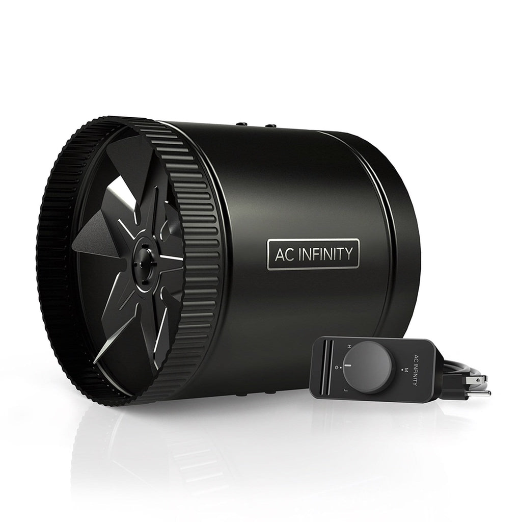Buy AC Infinity Raxial S8 - Inline Duct Booster Fan with Speed Controller 8" - In Stock - Low Price Guarantee - Blooming Flora