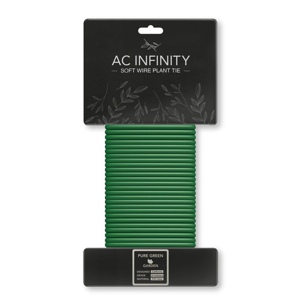 Buy AC Infinity Soft Twist Ties Thick Rubberized Texture 10m - In Stock - Low Price Guarantee - Blooming Flora