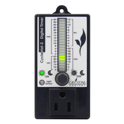 Buy Grozone CY3 Cyclestat with Photocell and Display Controller - In Stock - Low Price Guarantee - Blooming Flora