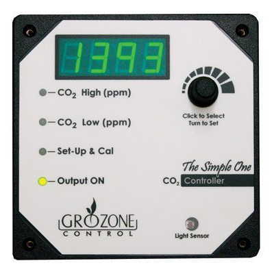 Buy Grozone SCO2 0-5000 ppm CO2 Controller - In Stock - Low Price Guarantee - Blooming Flora