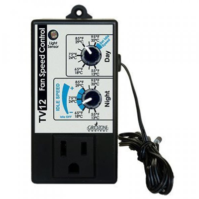 Buy Grozone TV12 Day and Night Variable Speed Fan Controller - In Stock - Low Price Guarantee - Blooming Flora