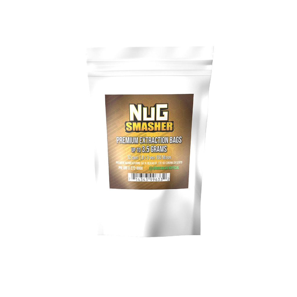 Buy NugSmasher 3.5 Gram Premium Extraction Rosin Bags (12 packs) - In Stock - Low Price Guarantee - Blooming Flora
