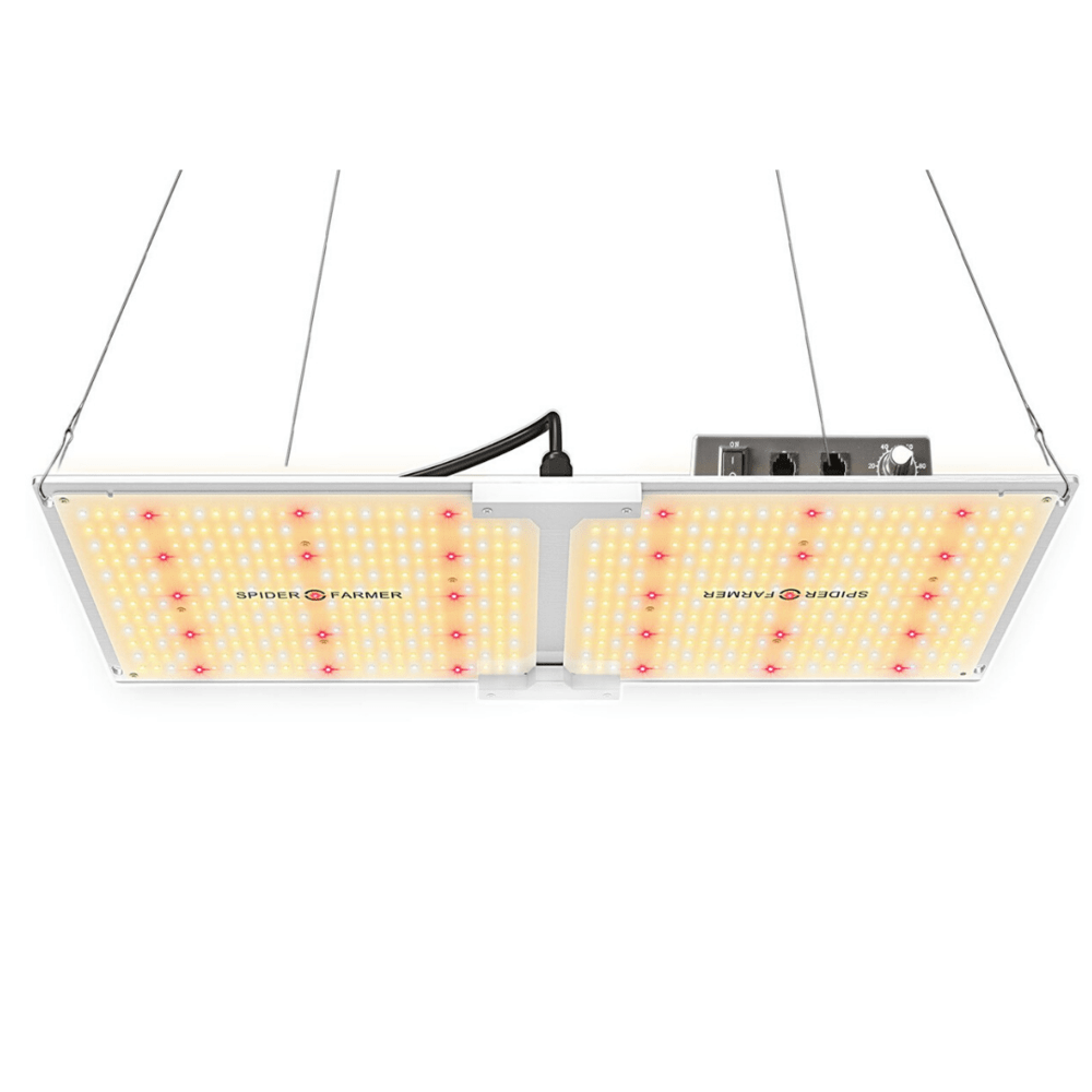 Buy Spider Farmer SF2000 LED Grow Light QB With Dimmer Knob - In Stock - Low Price Guarantee - Blooming Flora